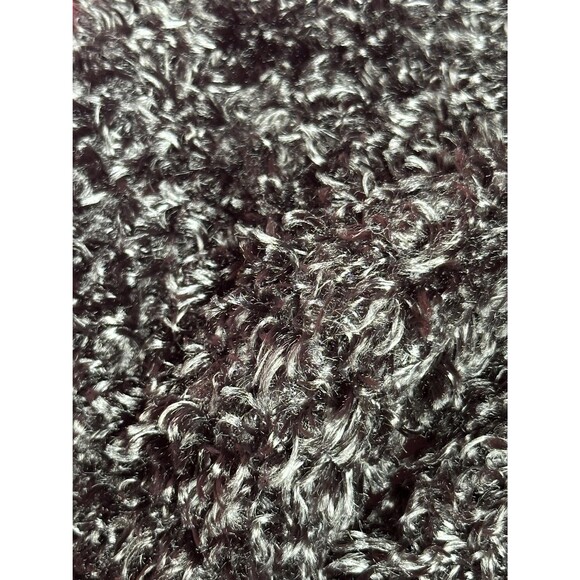 1998 MICHAEL SIMON NY New York Shag, Fuzzy, Cozy Button Up Cardigan Sweater. S-M - Picture 5 of 7